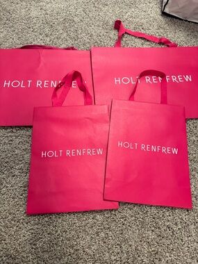 Pink Retail Tote Bag